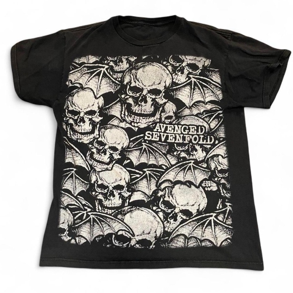 Vintage Avenged Sevenfold Deathbat All Over Print T-Shirt